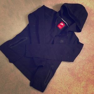 Nike Women’s xs full zip black hoodie